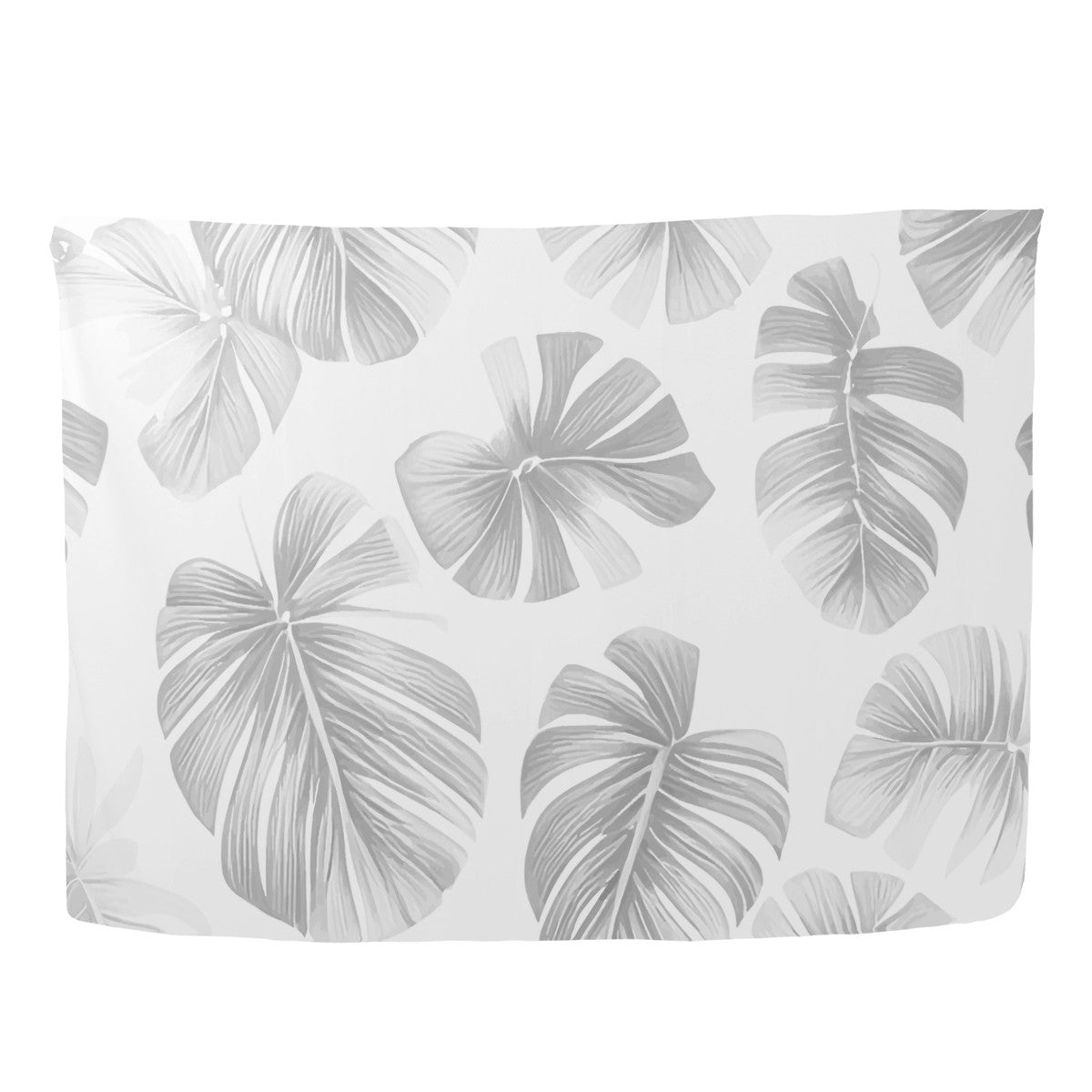 White Monstera Sarong Scarf