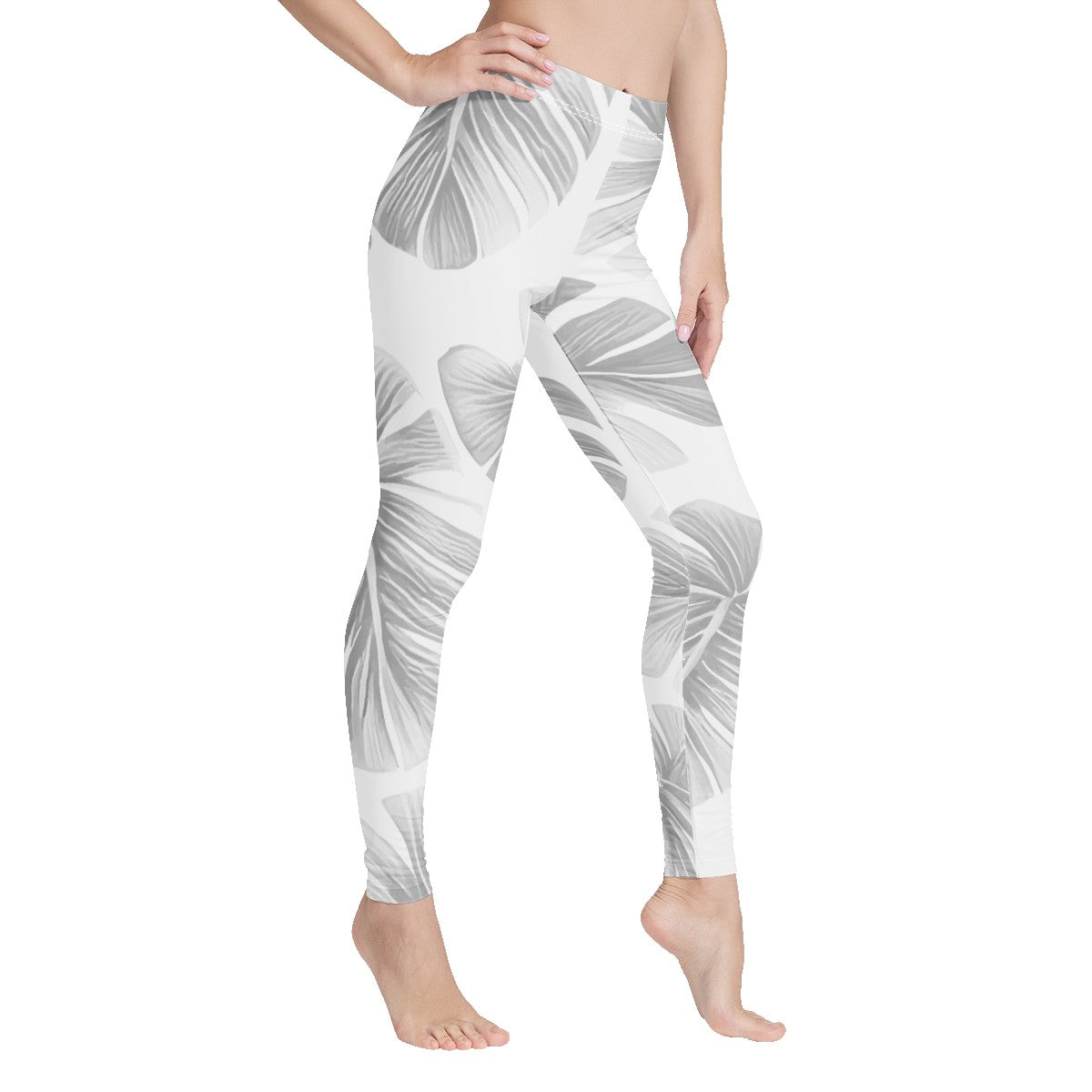 White Monstera Women's Leggings
