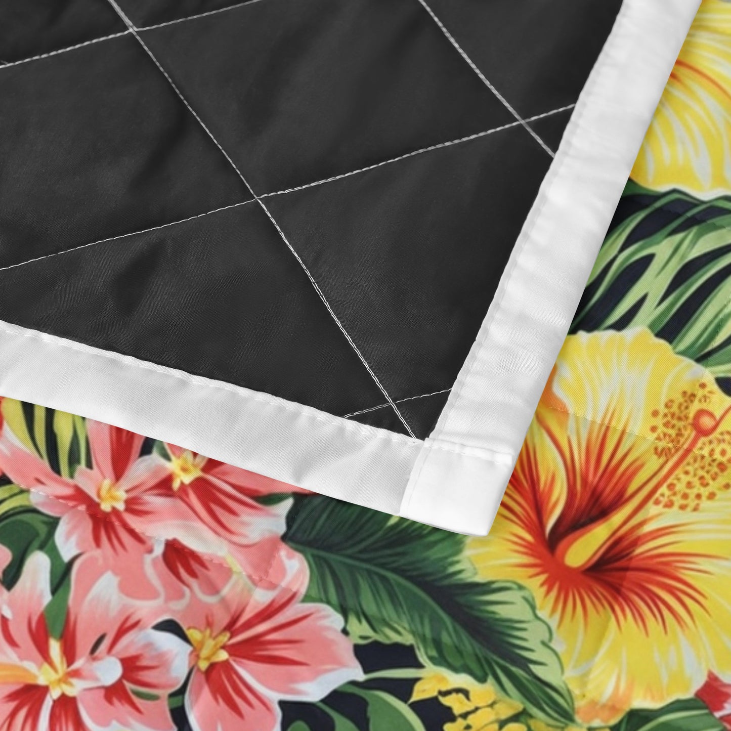 Hibiscus Quilt Bed
