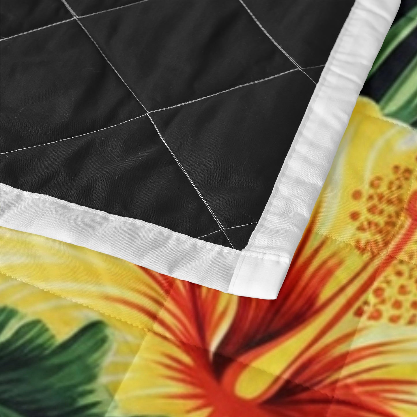 Hibiscus Quilt Bed Set
