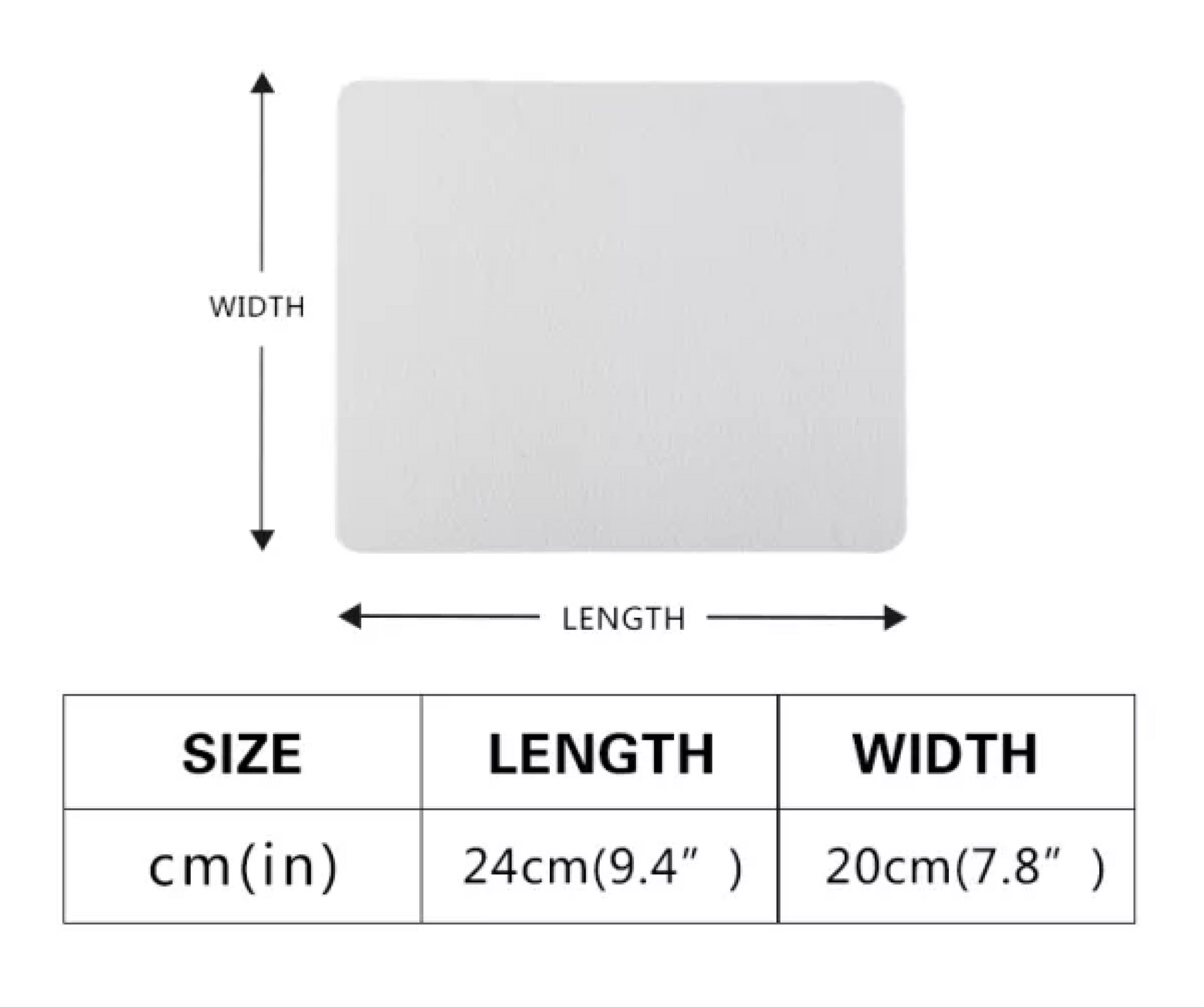 LGBTQ Word Cloud Mouse Pad