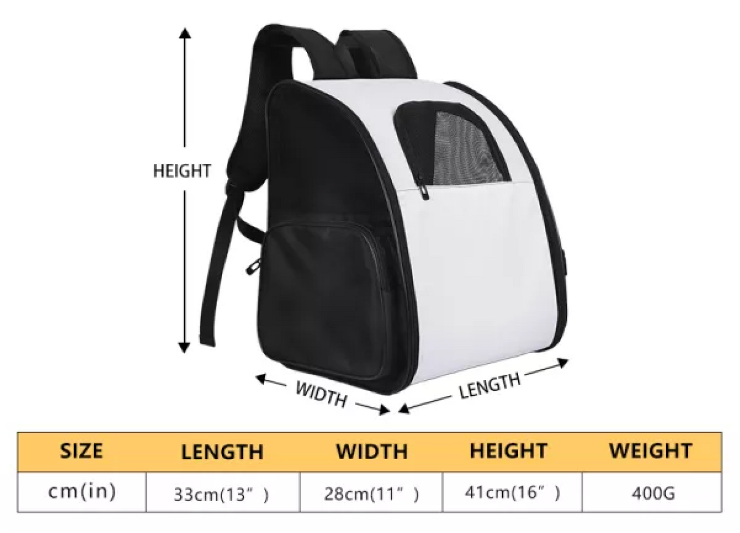 Rainbow Pride - LGBTQ Pet Carrier Backpack