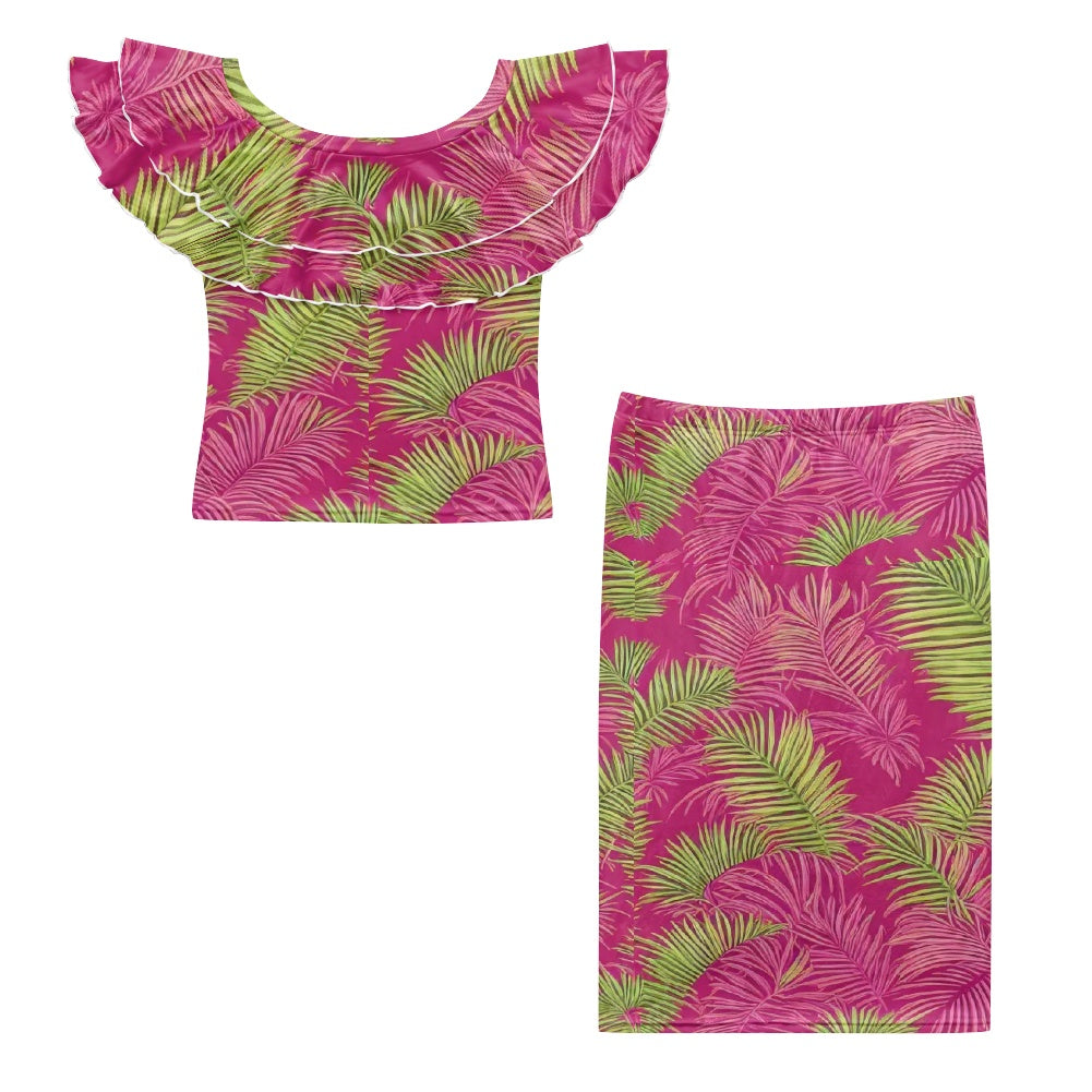 Puletasi Style Maxi Dress Set