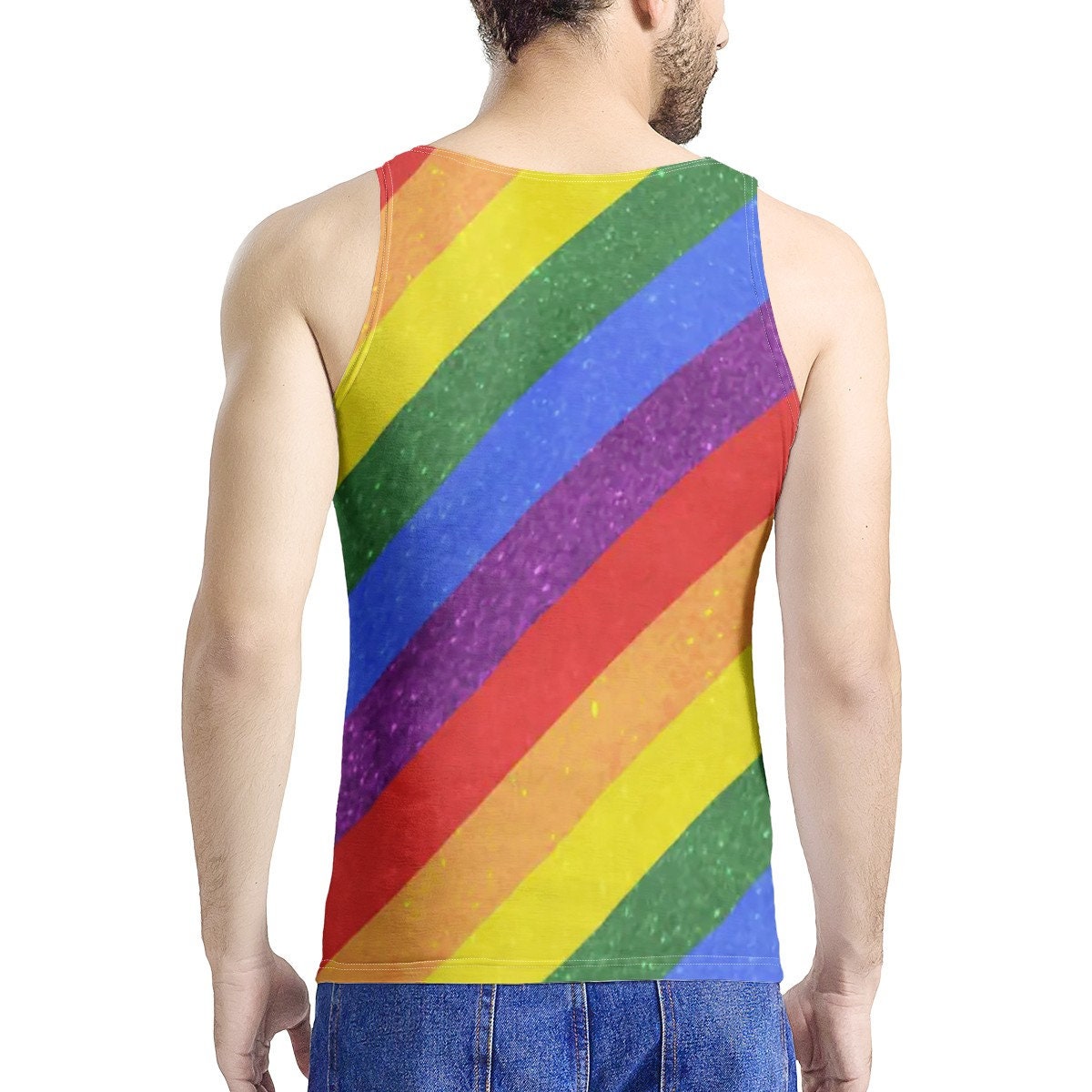 LGBT Pride - Men's All Over Print Tank - Gay Pride