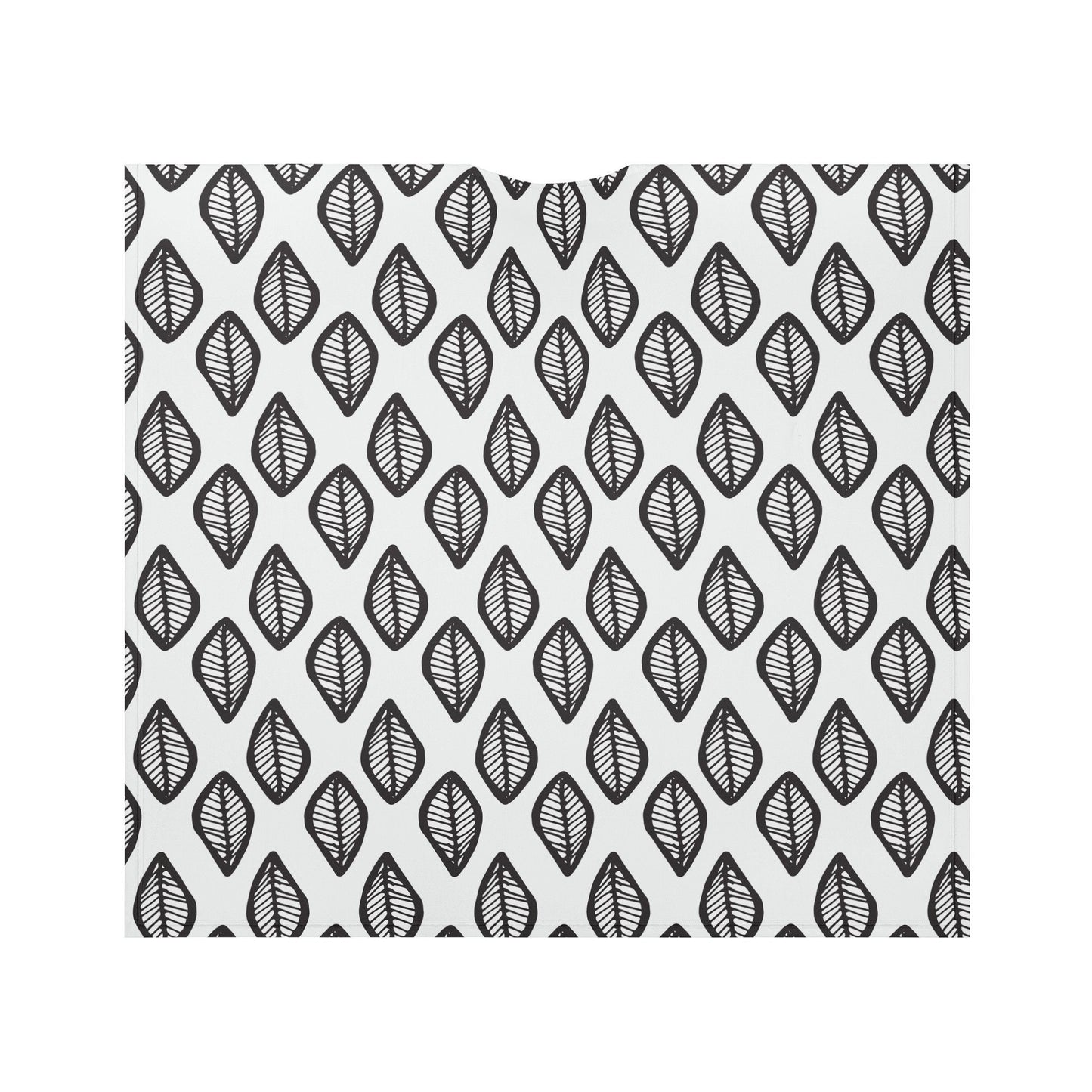 African Mudcloth Black and White Women Oversize Shirt Dress