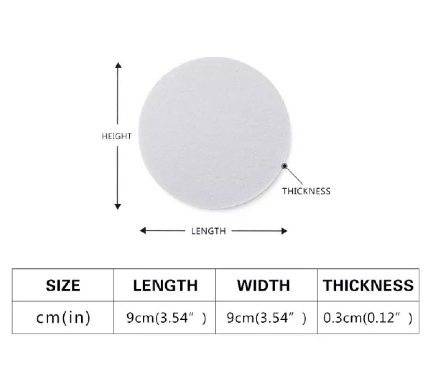 Luxtrini Iridescent Syngonium: Purple and Yellow 6 Pieces Cup Mats Set