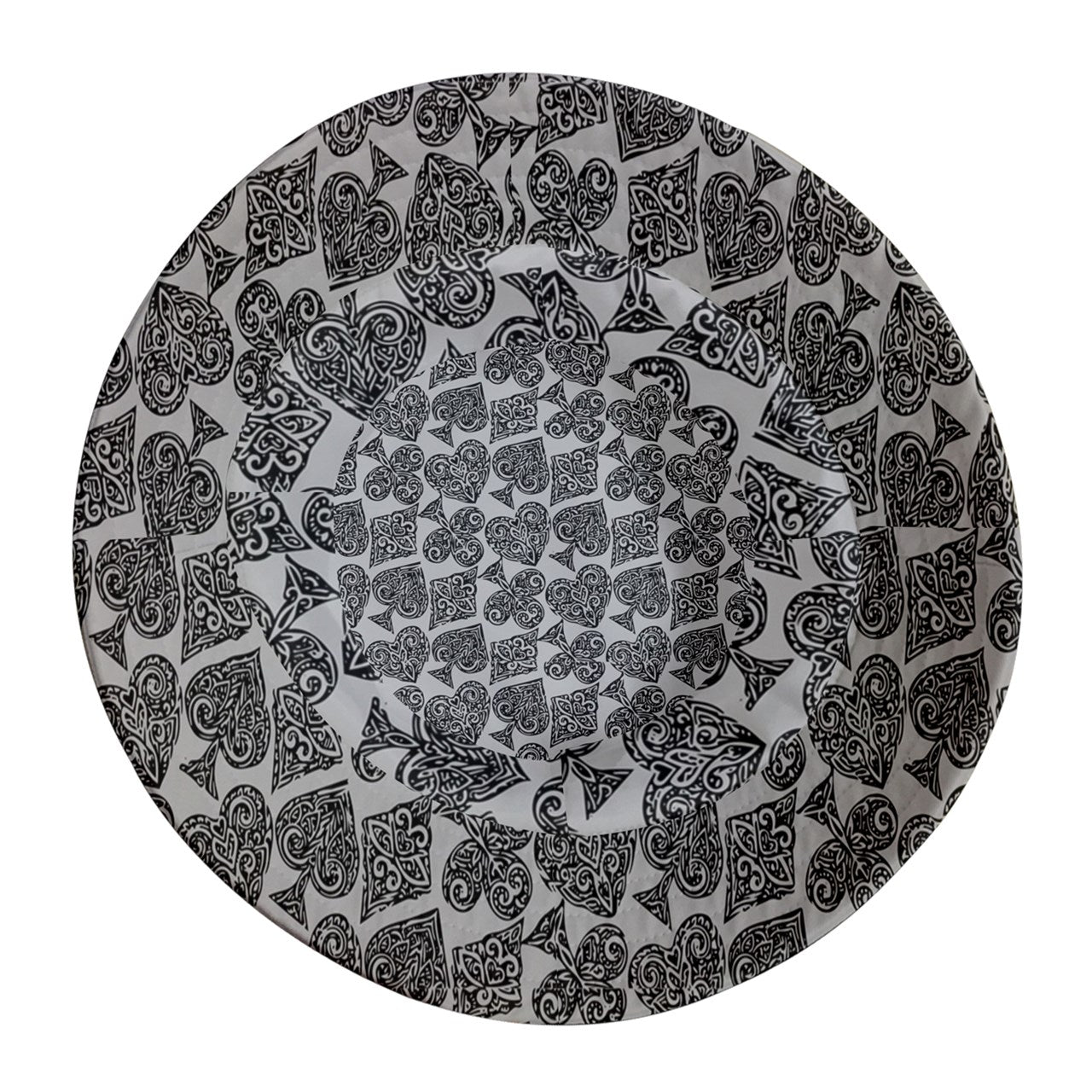 Playing Cards Gray | Inside Out Bucket Hat