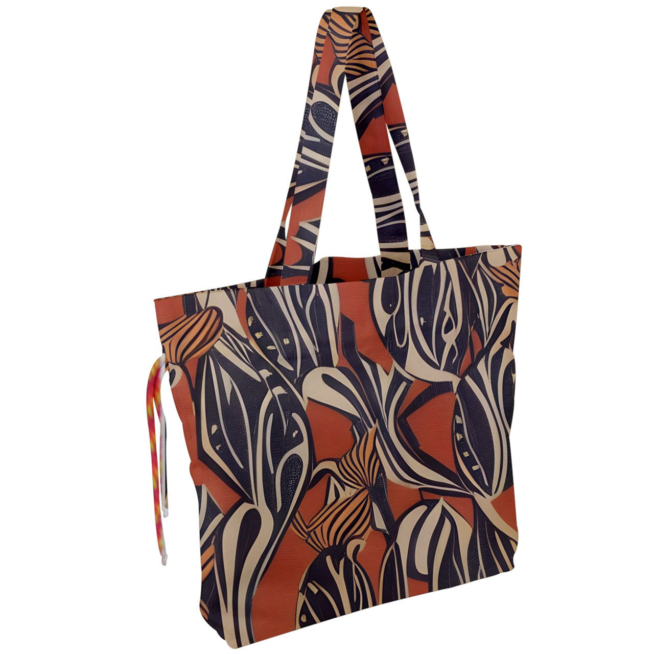 African - Ethnic | Drawstring Tote Bag