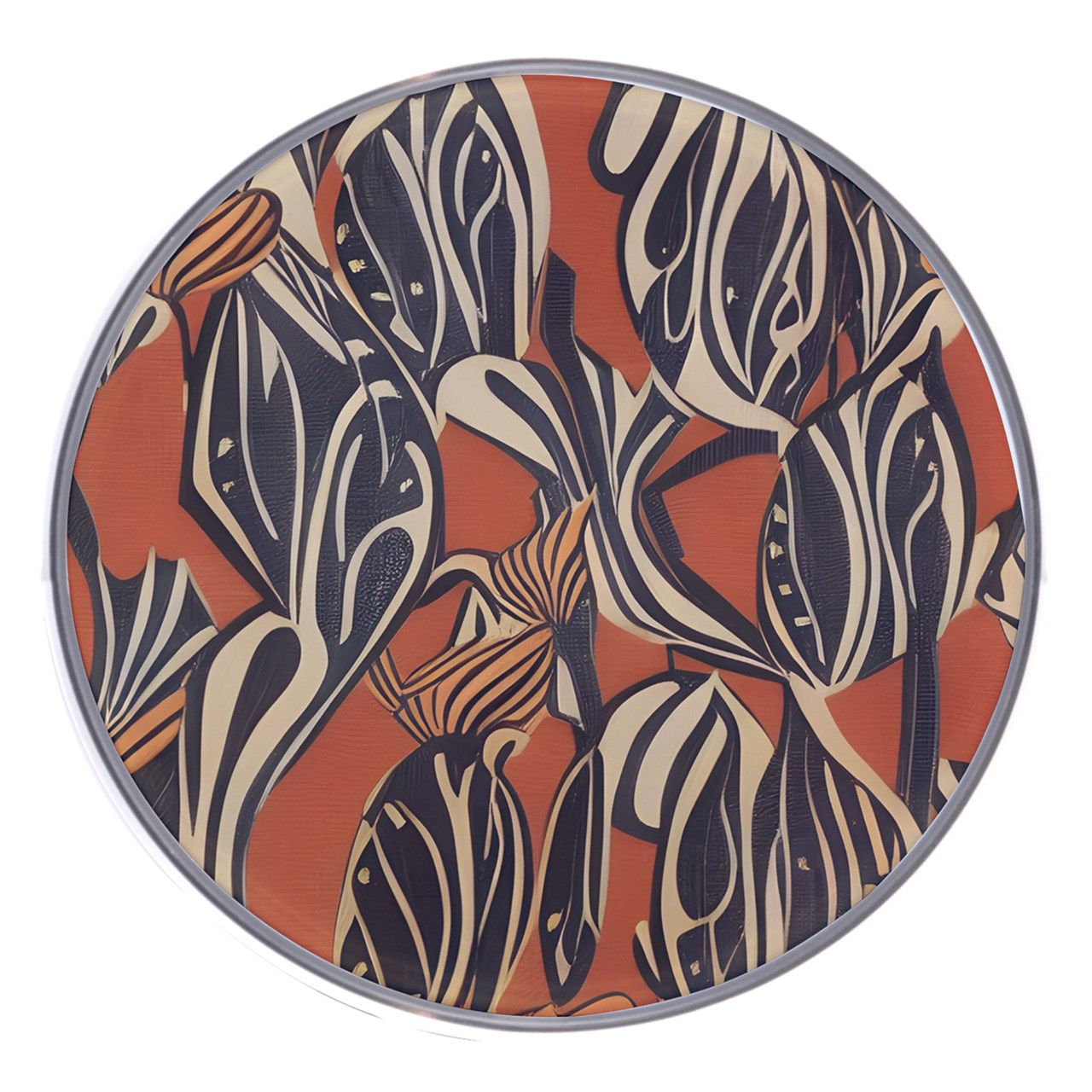 African - Ethnic Wireless Fast Charger(White)