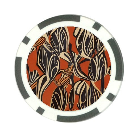 African - Ethnic Poker Chip Card Guard (10 pack)