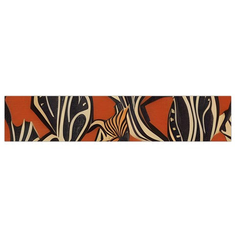 African - Ethnic Small Premium Plush Fleece Scarf