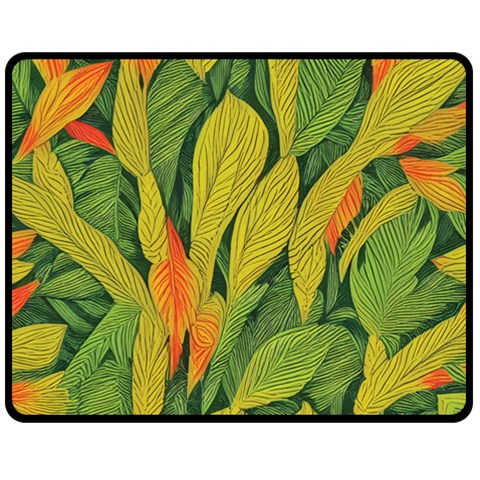 Indian Shot One Side Fleece Blanket (Medium)
