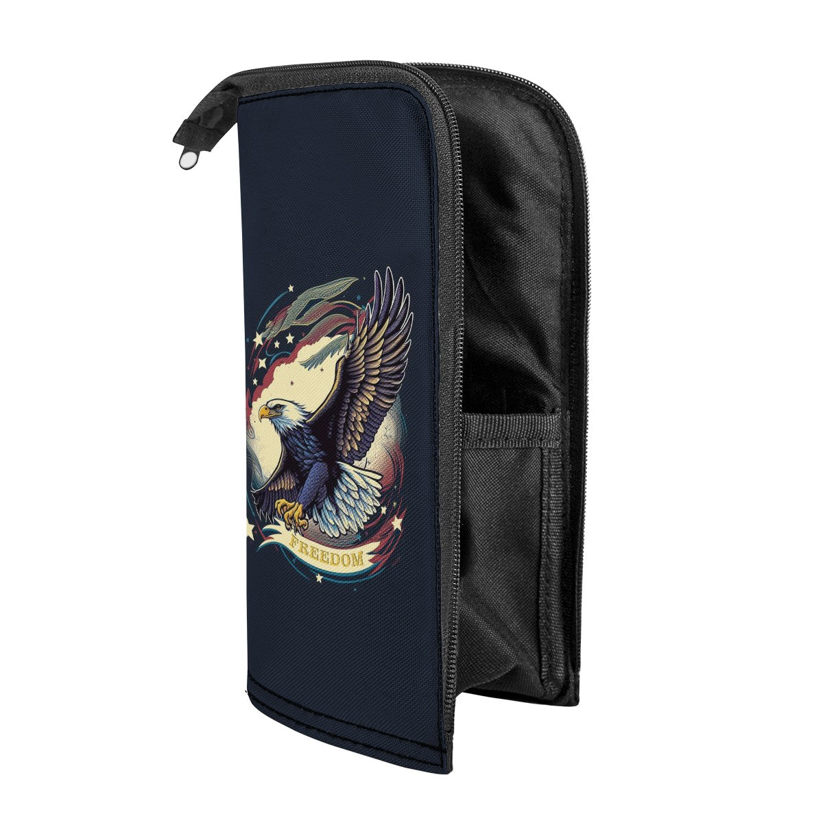 Freedom Flyer: Celebrating the Bald Eagle as a Symbol of Freedom and Strength in the USA Pencil Case