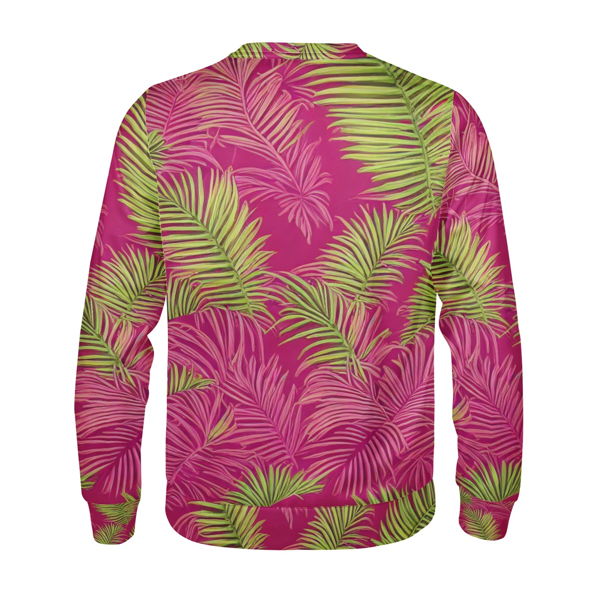 Sago Palm - Good Fortune, Longevity, Wealth Men's All Over Print Sweater