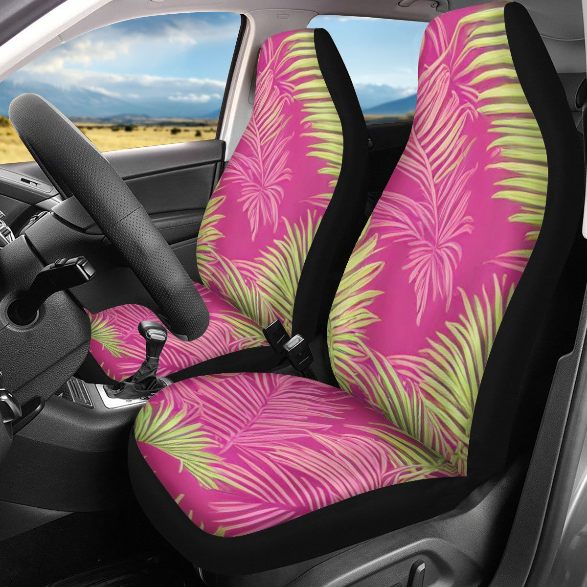 Sago Palm - Good Fortune, Longevity, Wealth Car Seat Covers
