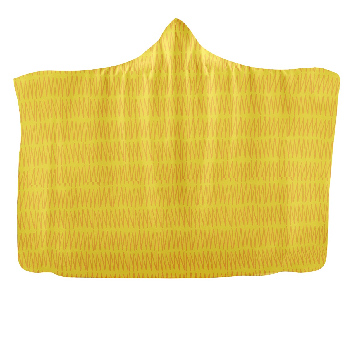 African Mudcloth #40 Hooded Blanket