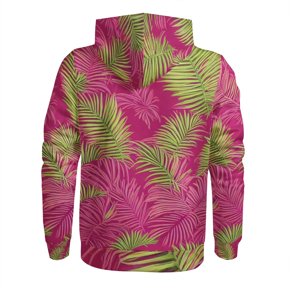 Sago Palm - Good Fortune, Longevity, Wealth Men's All Over Print Hoodie