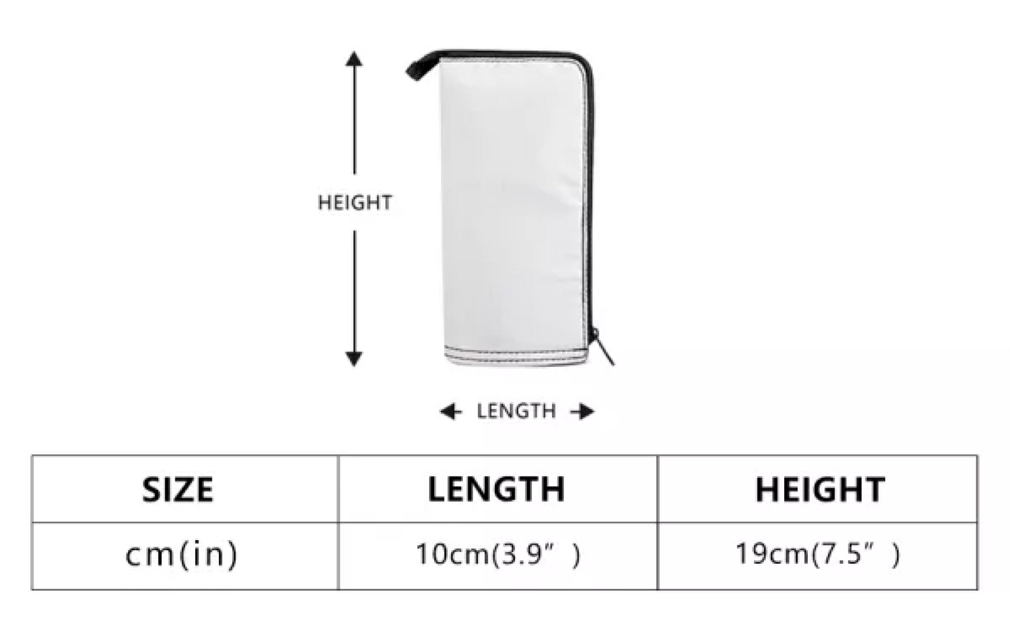 Silver Gray Pencil Case