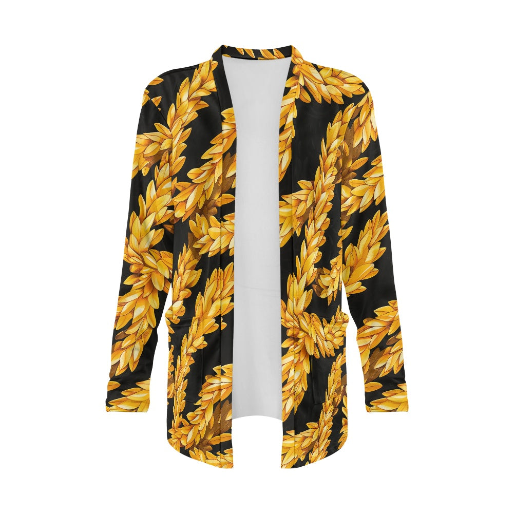 Long-sleeved cardigan jacket