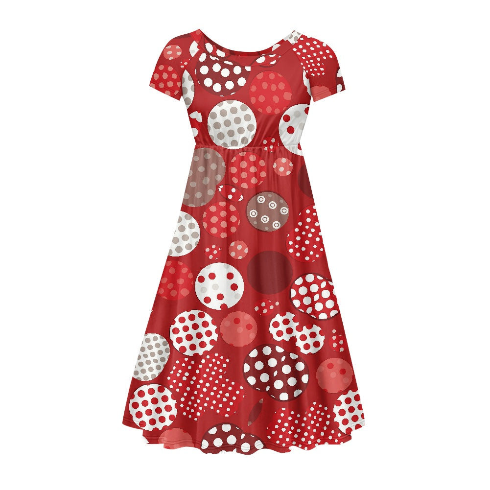 Women's short sleeve dress white