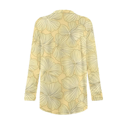 Long-sleeved cardigan jacket