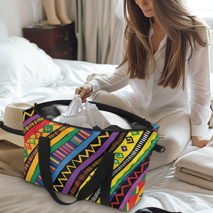 Navajo Rainbow pattern Lightweight luggage