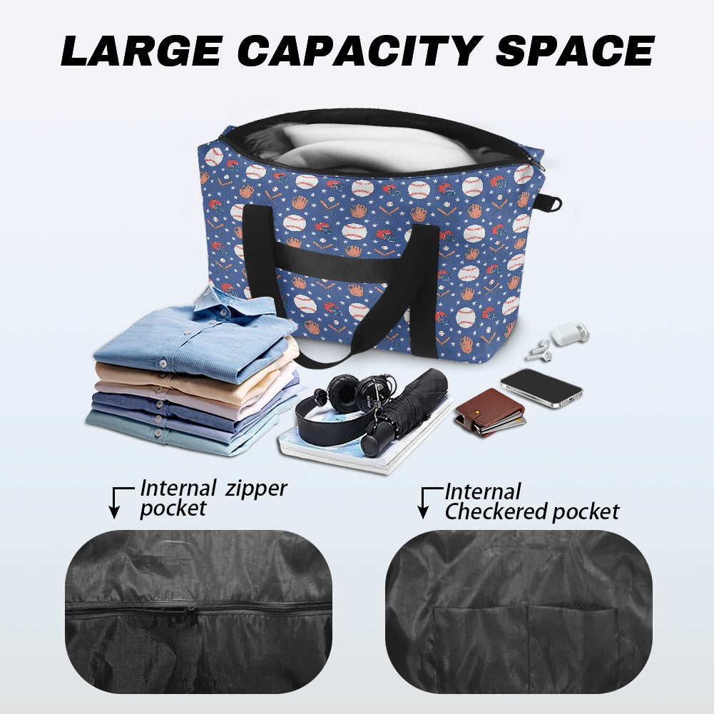 Baseball Fan Lightweight luggage