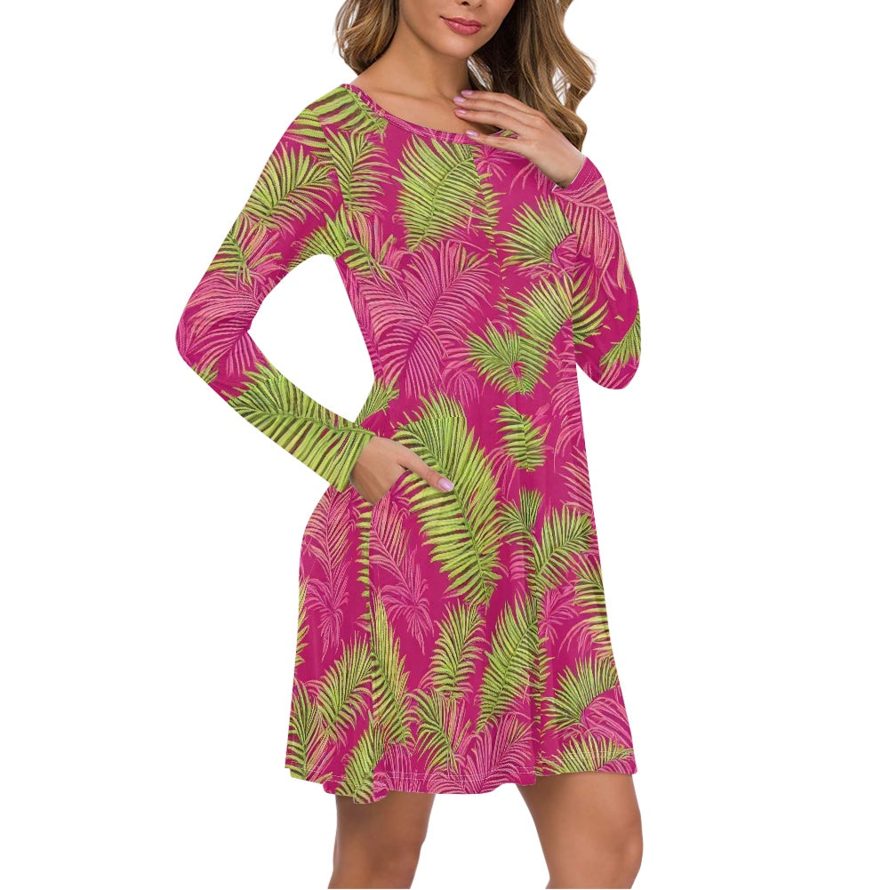 Casual dress (Double pocket)