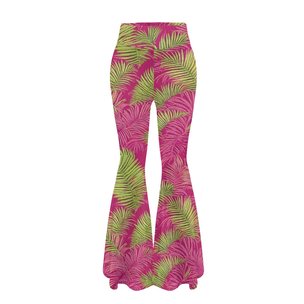 yoga flared pants white