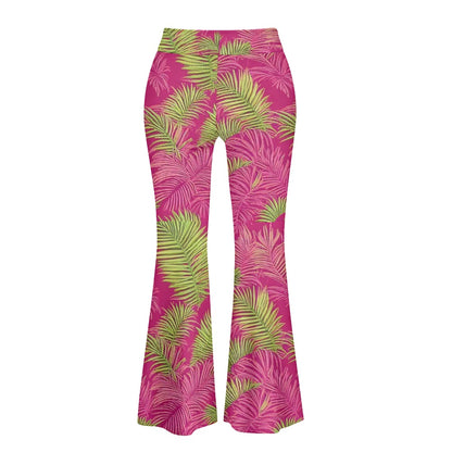 🌺 Tropical Radiance Flared Pants – Feel Fierce. Flow Free