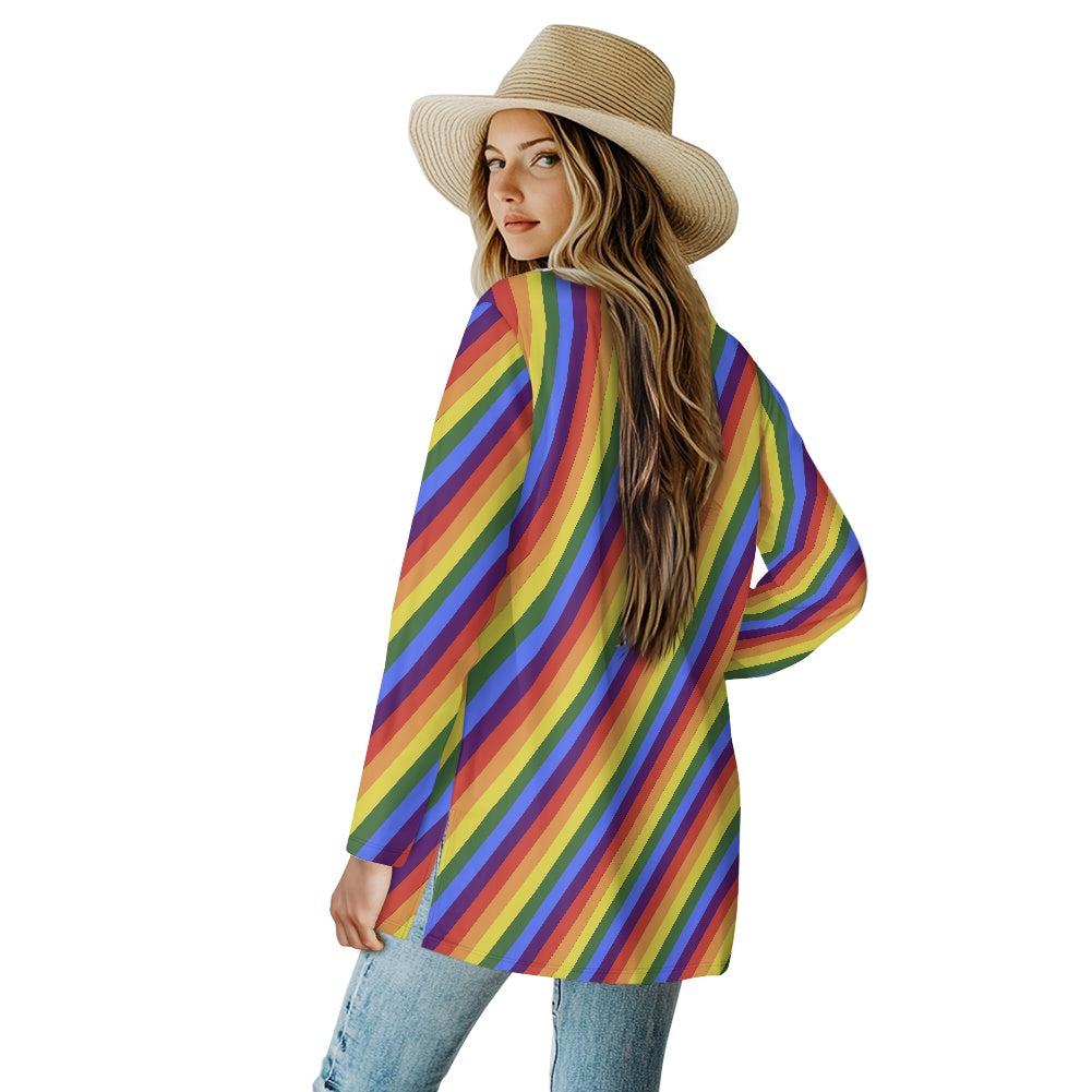 Long-sleeved cardigan jacket