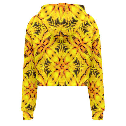 Women's midriff-baring sweatshirt - African