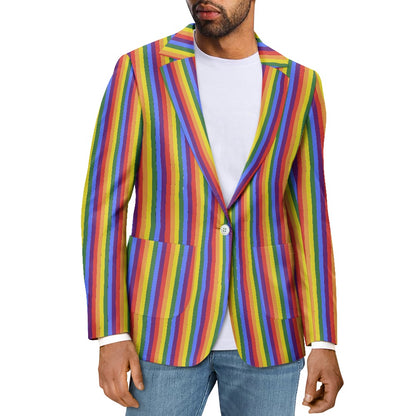 Rainbow Men's casual blazer