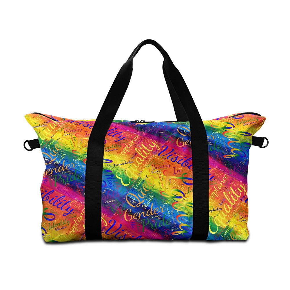 LGBTQ Word Cloud Lightweight luggage