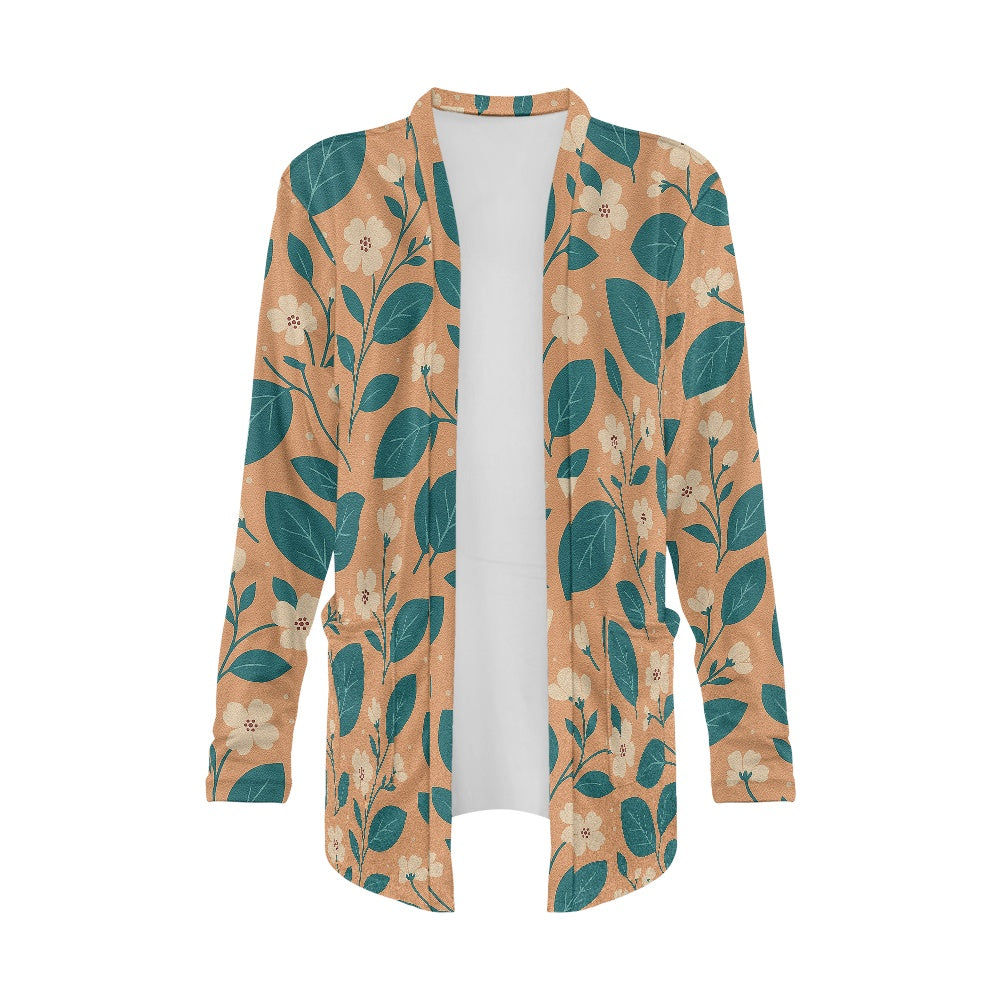 Long-sleeved cardigan jacket