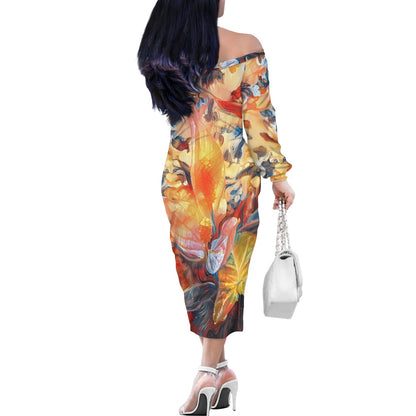 Women's long sleeve dress