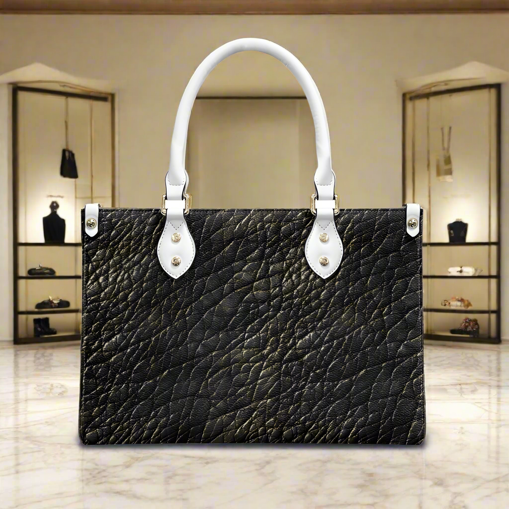 Tactile Sophistication: Designer Women's PU Leather Twill Handbags