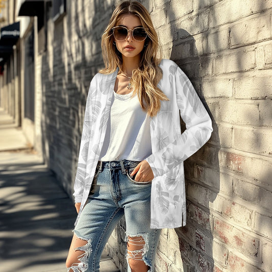 Long-sleeved cardigan jacket