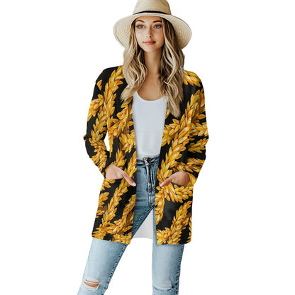 Long-sleeved cardigan jacket