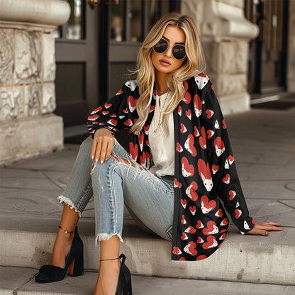 Long-sleeved cardigan jacket