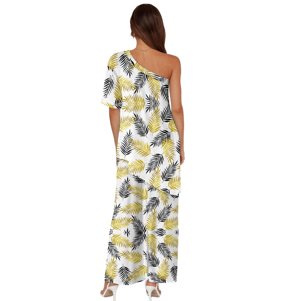 Elegant Off-Shoulder Two-Piece Dress for Women