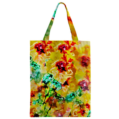 Hibiscus Impressionist Zipper Classic Tote Bag