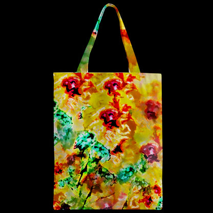 Hibiscus Impressionist Zipper Classic Tote Bag