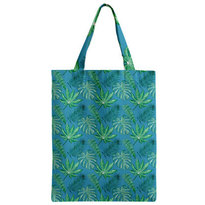 Monstera Zipper Classic Tote Bag