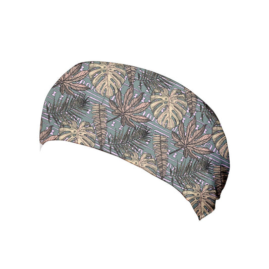 Monstera Fern #5 Yoga Headband