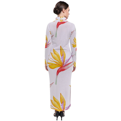 Turtleneck Maxi Dress Bird of Paradise