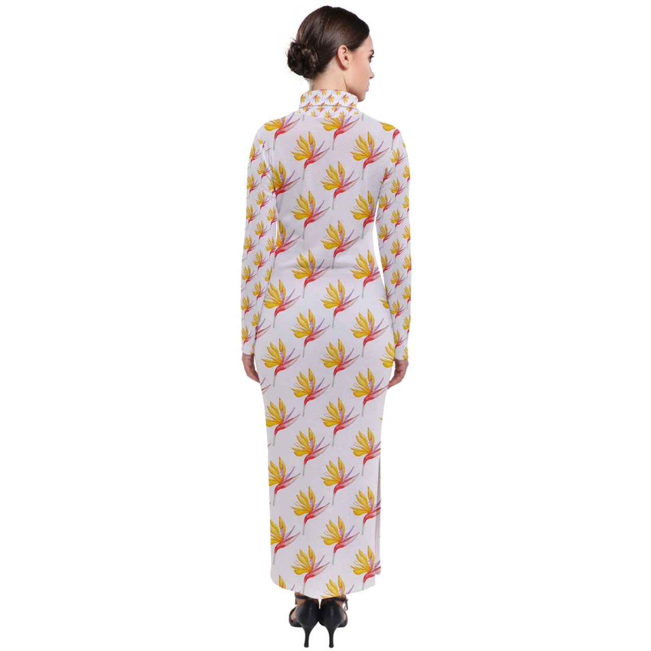 Turtleneck Maxi Dress Bird of Paradise