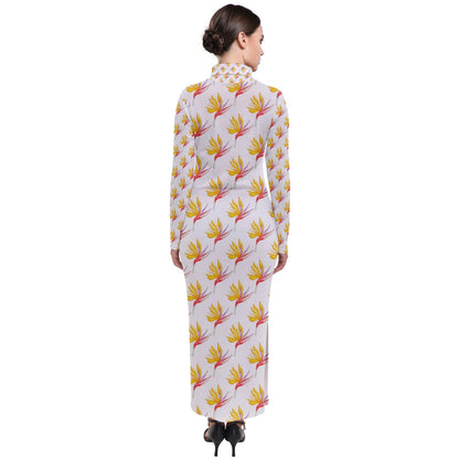 Turtleneck Maxi Dress Bird of Paradise