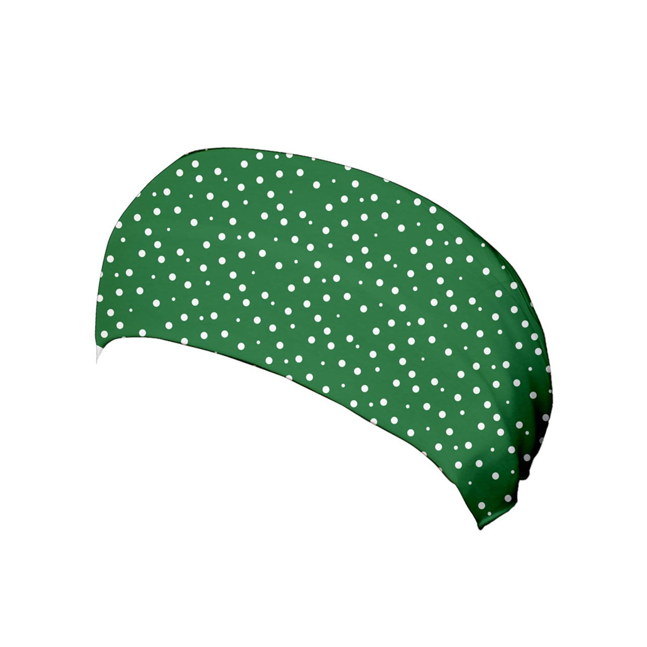 Yoga Headband Green Dot