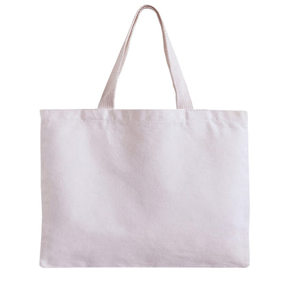 Zipper Mini Tote Bag White